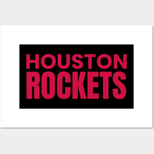 rockets houston Wall Art by ALSPREYID